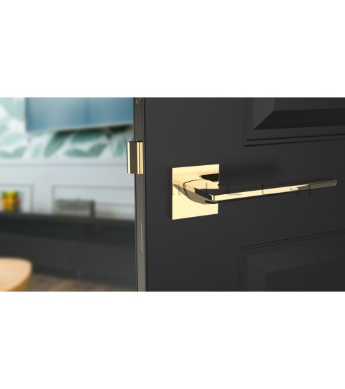 Poignée de porte or poli LUNARIA poignée design