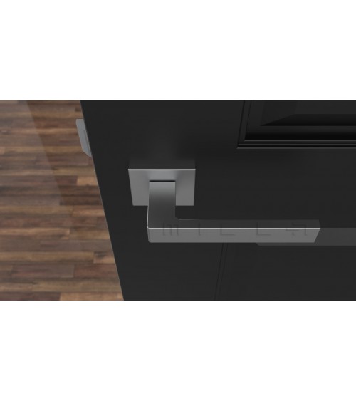 Poignée de porte chrome satiné SULLA poignée design