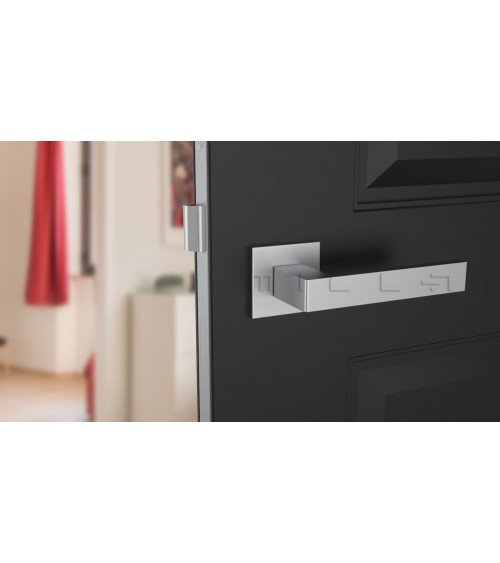 Poignée de porte chrome satiné SULLA poignée design