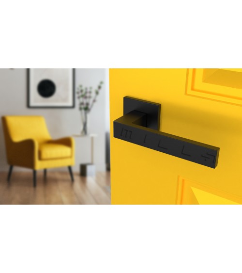 Poignée de porte noire SULLA poignée design