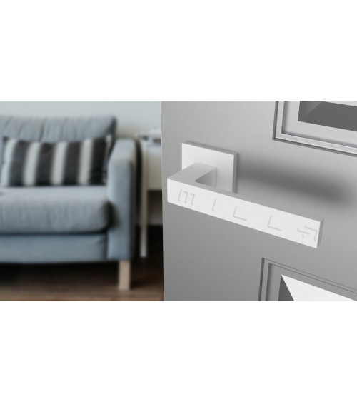 Poignée de porte blanche SULLA poignée design