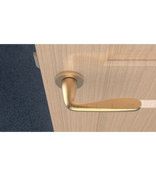 Poignée de porte or mat HIACYNTA poignée design