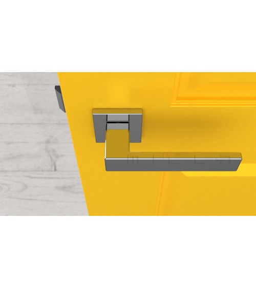 Poignée de porte chrome poli PINA poignée design
