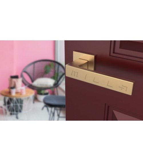 Poignée de porte or mat PINA poignée design