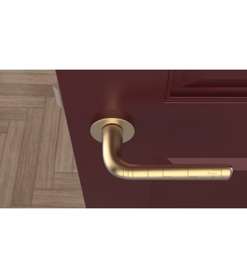 Poignée de porte Or mate TULIPA porte intérieure design