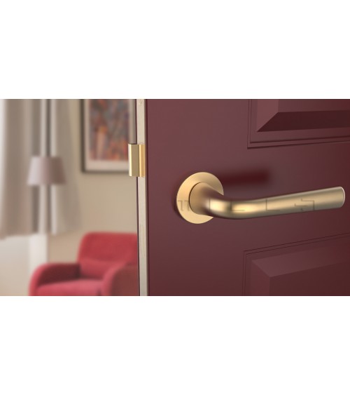 Poignée de porte Or mate TULIPA porte intérieure design