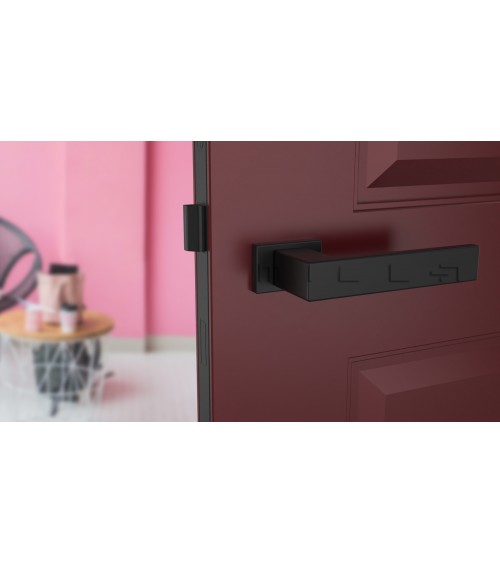 Poignée de porte noire PINA poignée design