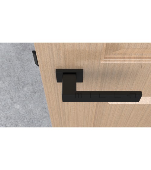 Poignée de porte noire PINA poignée design