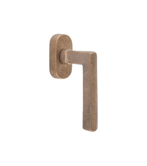 Poignée de fenêtre stylisée bronze 1920 -  poignée design