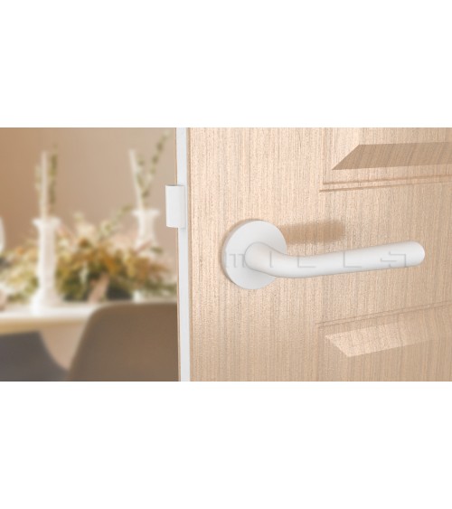 Poignée de porte blanche mate IRGA poignée design