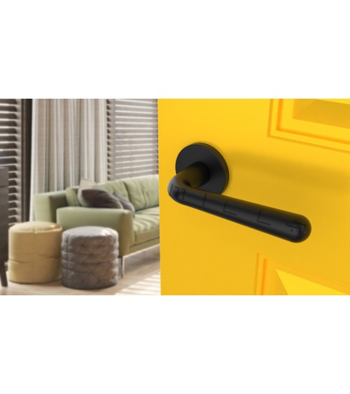 Poignée de porte noire mate IRGA poignée design