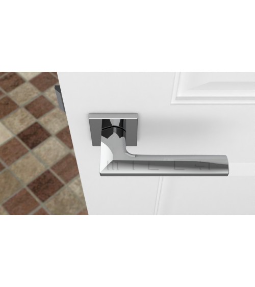 Poignée de porte chrome poli JASMINA poignée design