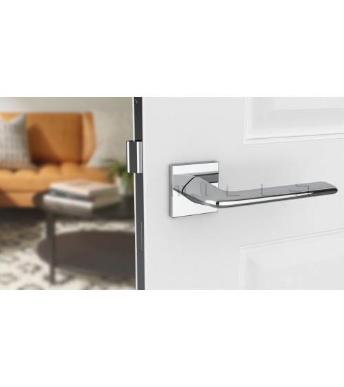 Poignée de porte chrome poli LILA poignée design