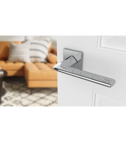 Poignée de porte chrome poli LILA poignée design