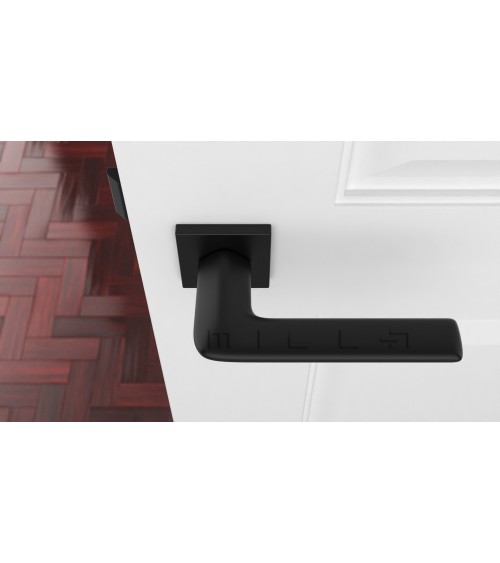 Poignée de porte noire LILA poignée design
