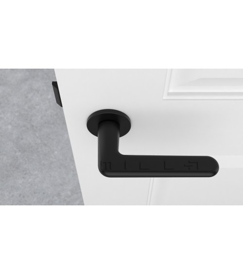 Poignée de porte noire LIRA poignée design