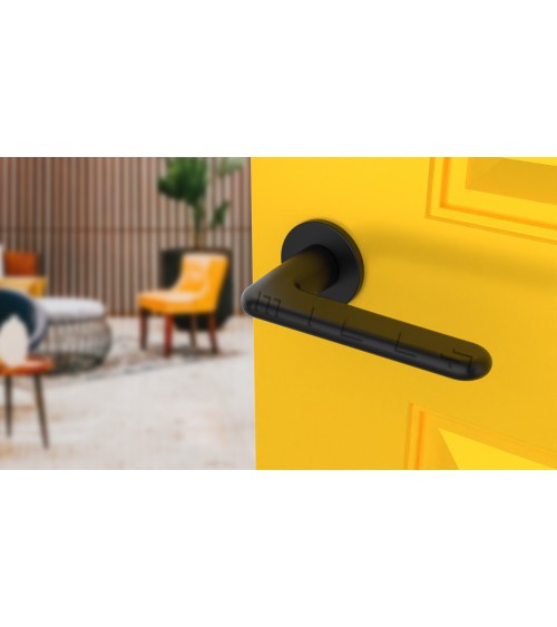 Poignée de porte noire LIRA poignée design