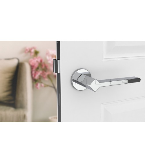 Poignée de porte chrome poli NINFEA poignée design
