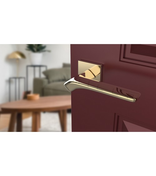 Poignée de porte or mate BERGERIA quincaillerie design
