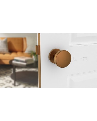 Bouton de porte Cuivre MESA Rond mobile
