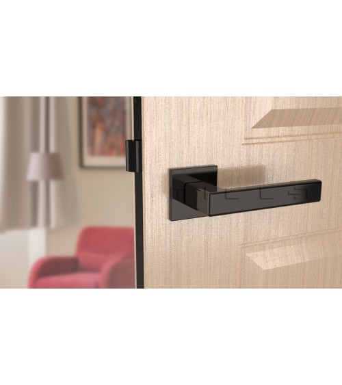 Poignée de porte noire TILLIA porte intérieure design