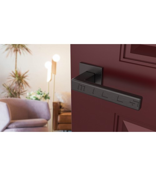 Poignée de porte anthracite TILLIA porte intérieure design