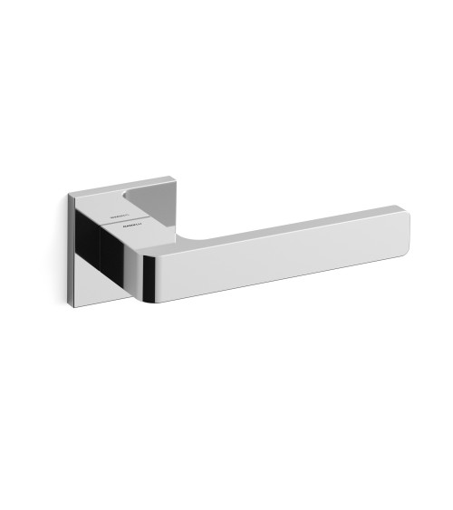 Poignée de porte chrome poli Mandelli Lario poignée design