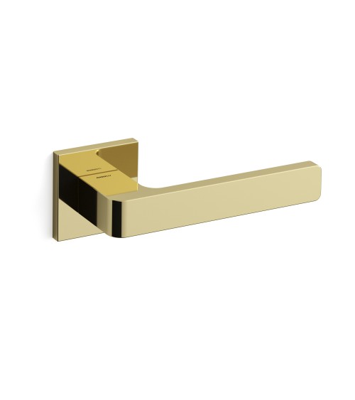 Poignée de porte chrome poli Mandelli Lario poignée design