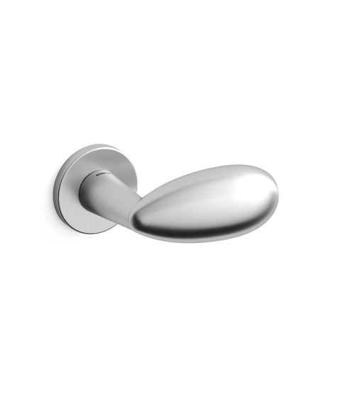 Poignée de porte chrome satiné Mandelli Led poignée design