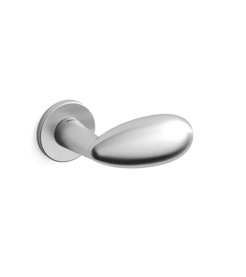 Poignée de porte chrome satiné Mandelli Led poignée design