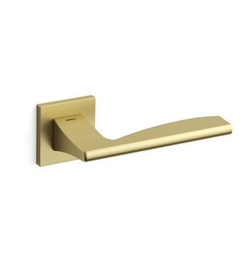 Poignée de porte or mat Mandelli Link poignée design