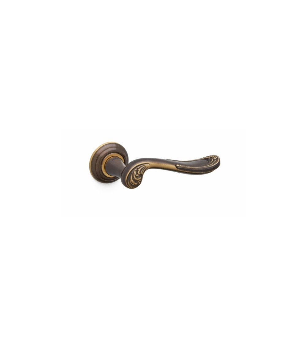 Poignée de porte bronze sculpture Mandelli Lord poignée design