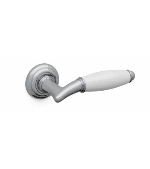 Poignée de porte chrome poli Mandelli Melody poignée design