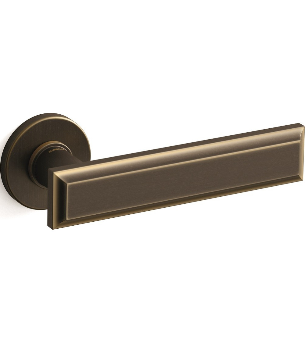 Poignée de porte bronze Mandelli Kuki poignée design