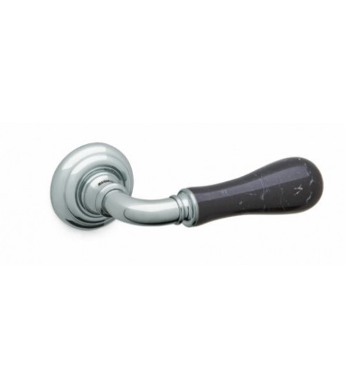 Poignée de porte chrome poli Mandelli Naxos poignée design