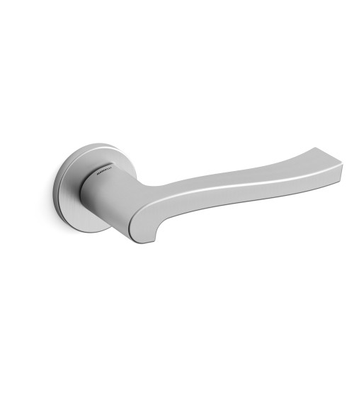 Poignée de porte chrome satiné Mandelli Ola poignée design