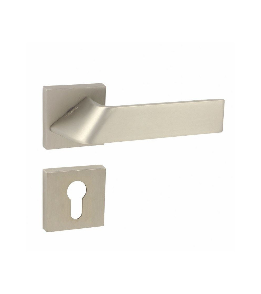 Poignée de porte Buzz QR à rosace clé I -  quincaillerie design