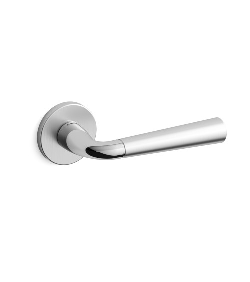 Poignée de porte chrome poli Mandelli Special poignée design