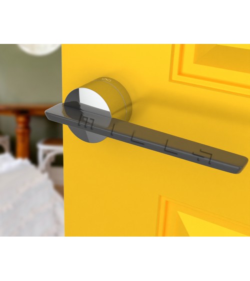 Poignée de porte bicolore JUMELLE poignée design