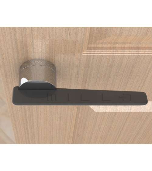 Poignée de porte bicolore JUMELLE poignée design