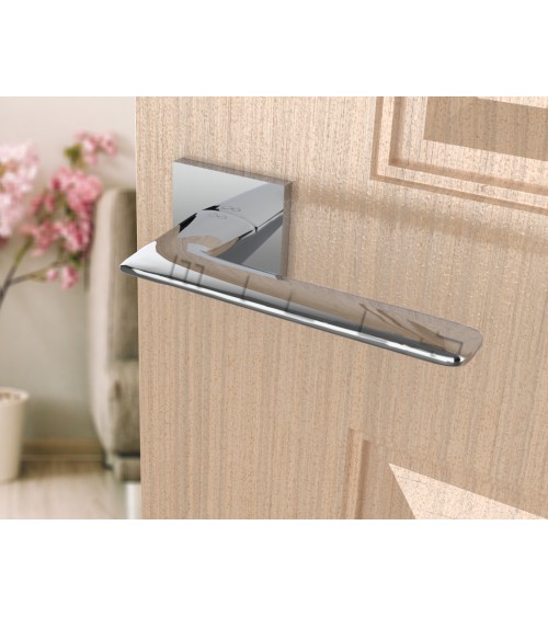Poignée de porte chrome brossé line GIULIA poignée design