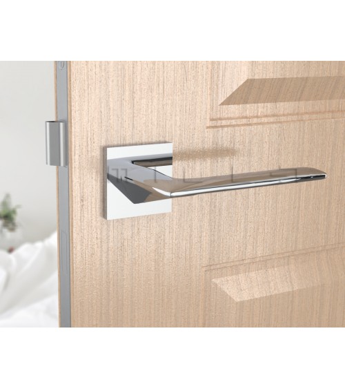 Poignée de porte chrome brossé line GIULIA poignée design