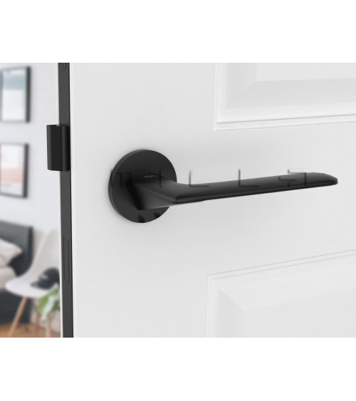 Poignée de porte noire Line GIULIA poignée design