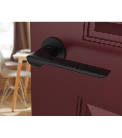 Poignée de porte noire LIGNE poignée design