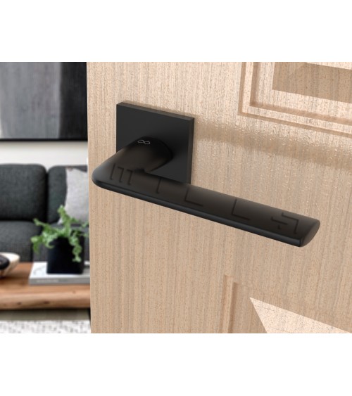 Poignée de porte noire STINGER poignée design