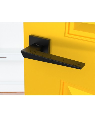 Poignée de porte carré moderne en Zamak Vega -  poignée design