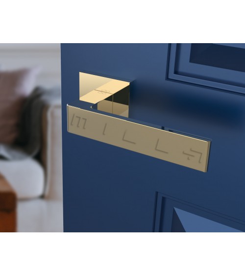 Poignée de porte or poli Apollo poignée design