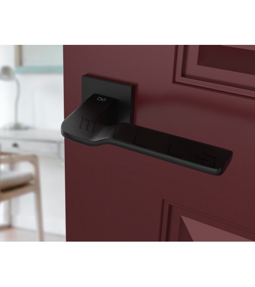 Poignée de Porte noire LINE BALI quincaillerie design