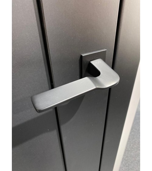 Poignée de porte Chrome poli LINE BALI quincaillerie design