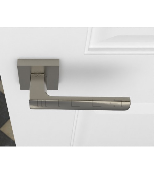 Poignée de porte nickel satiné DIUNA poignée design